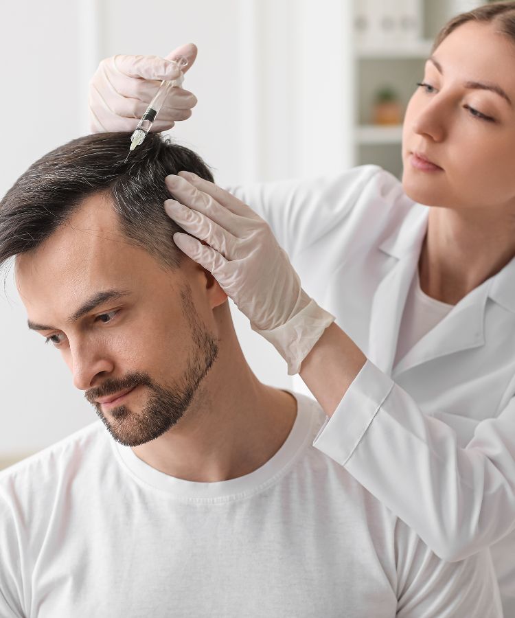 Proceso de la Mesoterapia Capilar