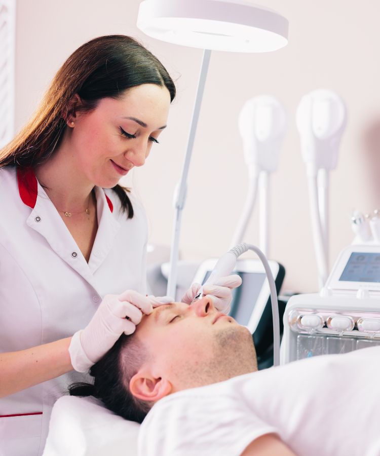 Proceso de la Mesoterapia con Dutasteride