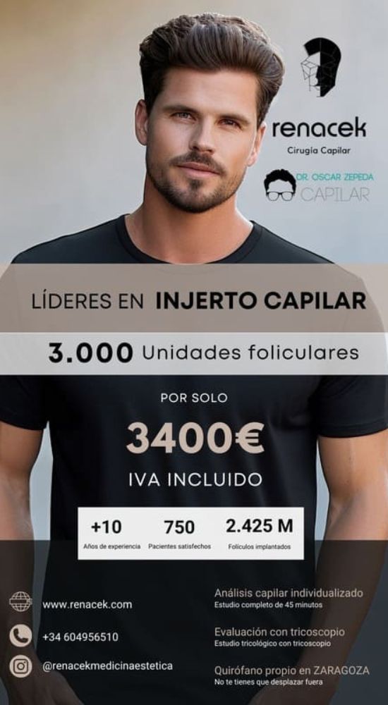 Precios del injerto capilar